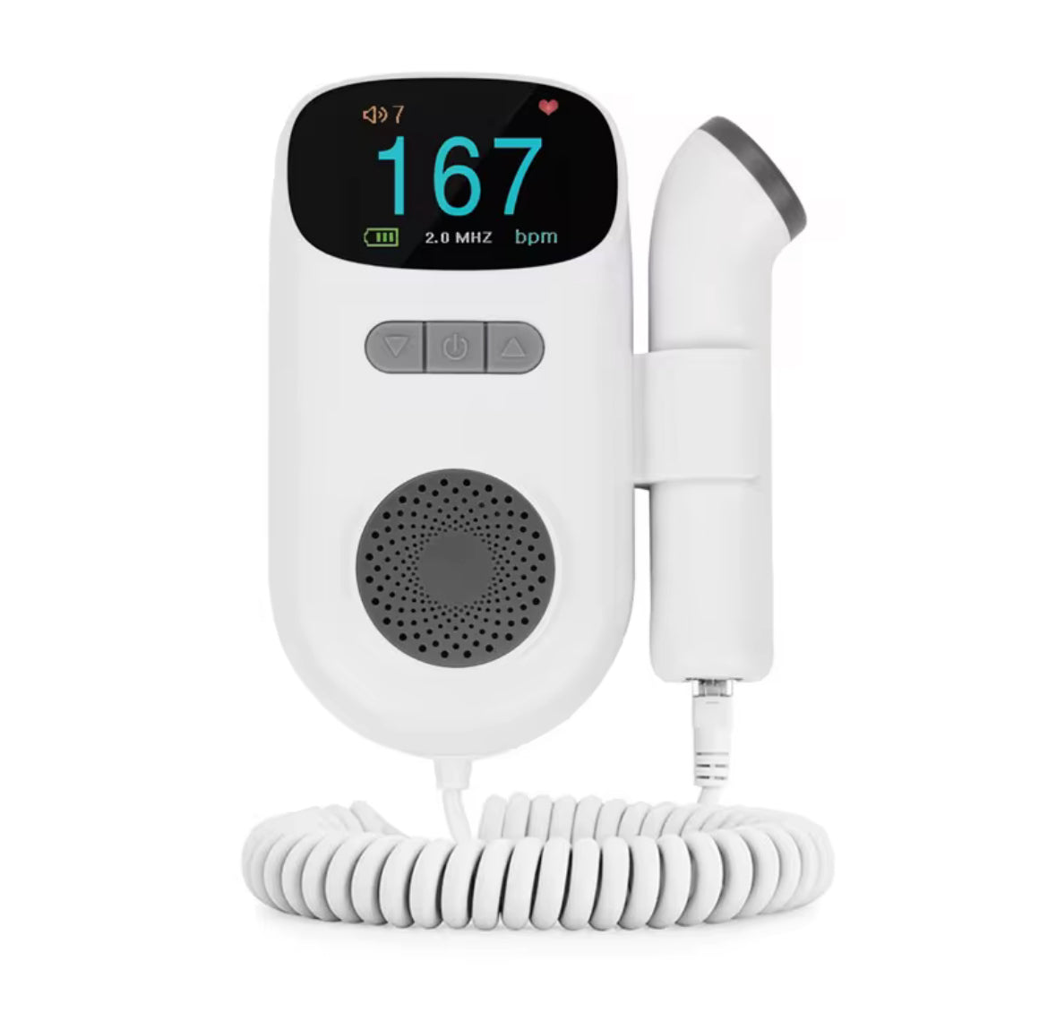 Nooliva™ Fetal Doppler – At-Home Prenatal Heartbeat Listening Device