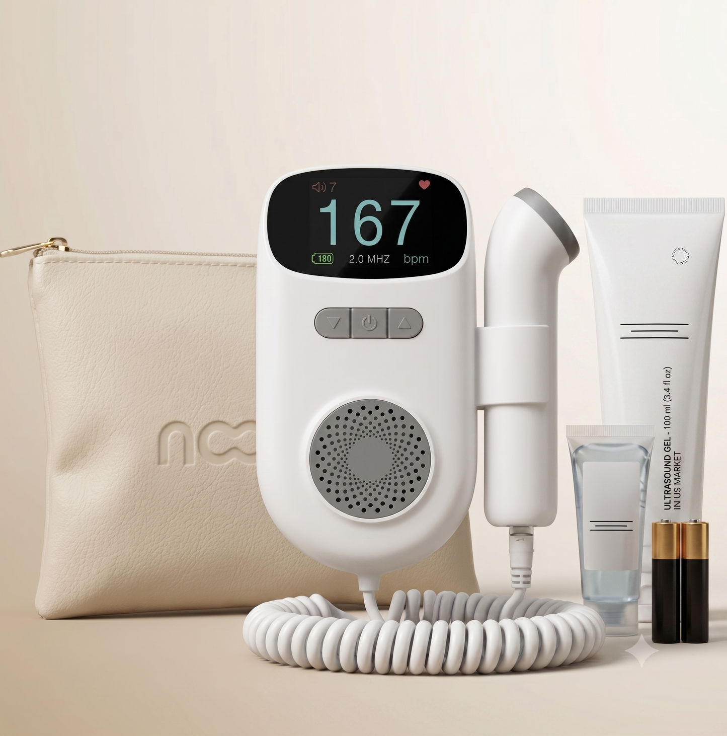 doppler kit with extra ultrasound gel